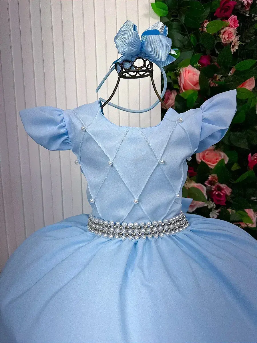 Vestido ariane longo azul, foto 5