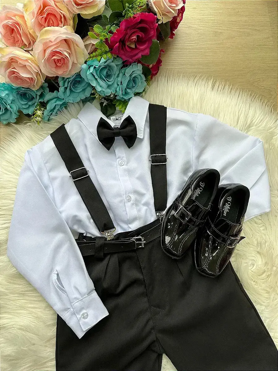 Conjunto leo suspensorio preto, foto 3