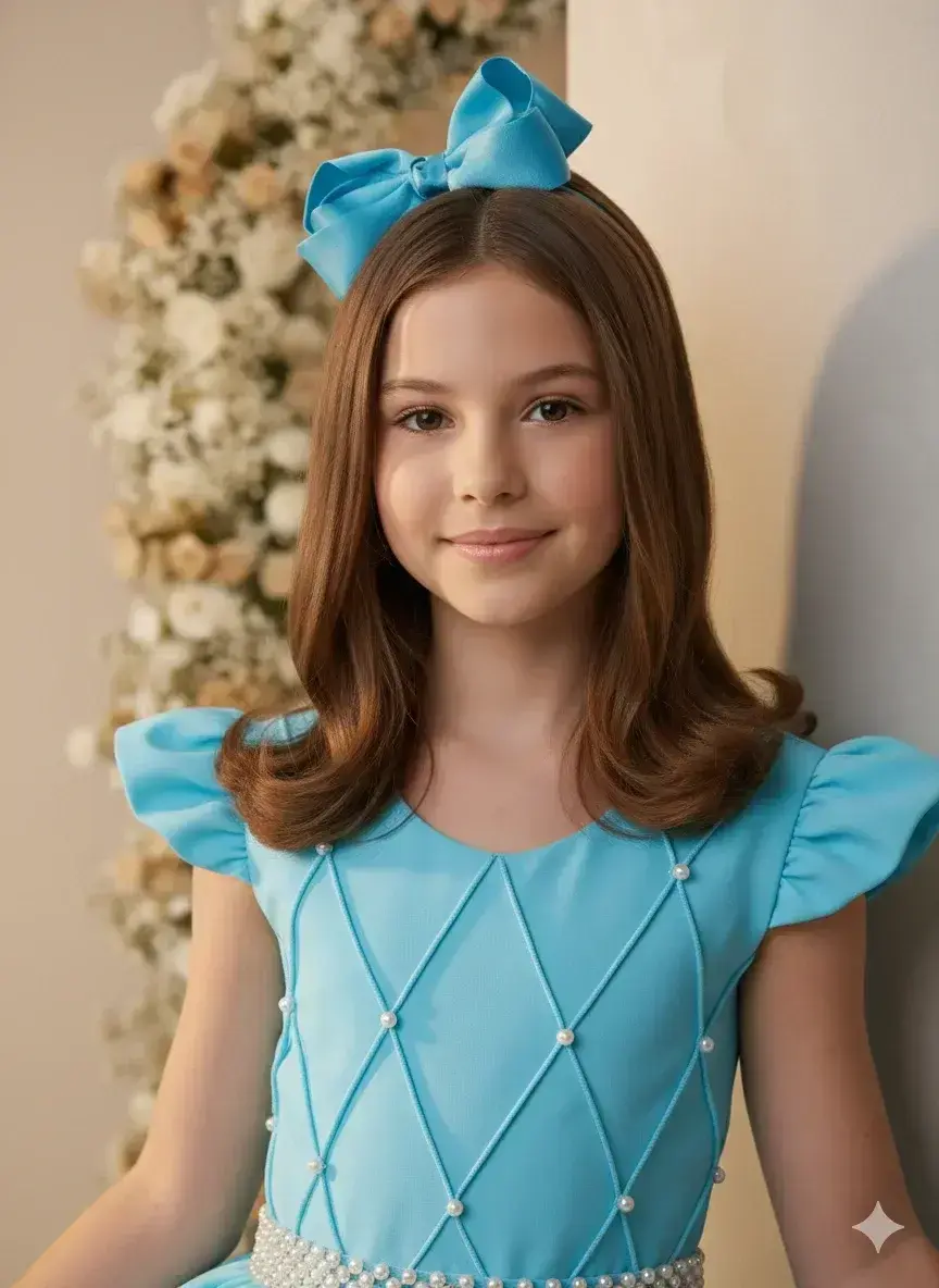 Vestido ariane longo azul tifanny, foto 3