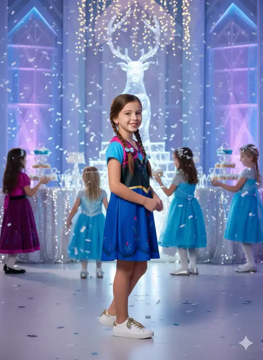 Fantasia princesa gelo, foto 2