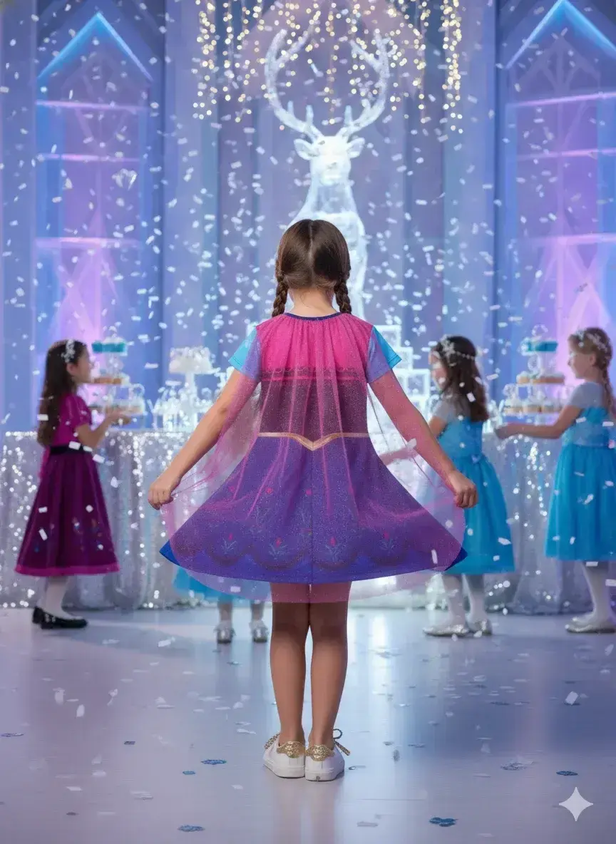 Fantasia princesa gelo, foto 3