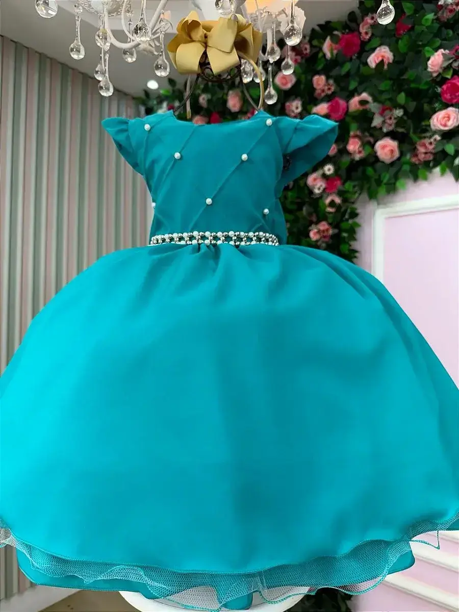 Vestido francine verde jade, foto 3
