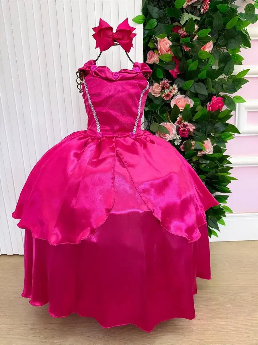 Fantasia longa princesa pink, foto 2