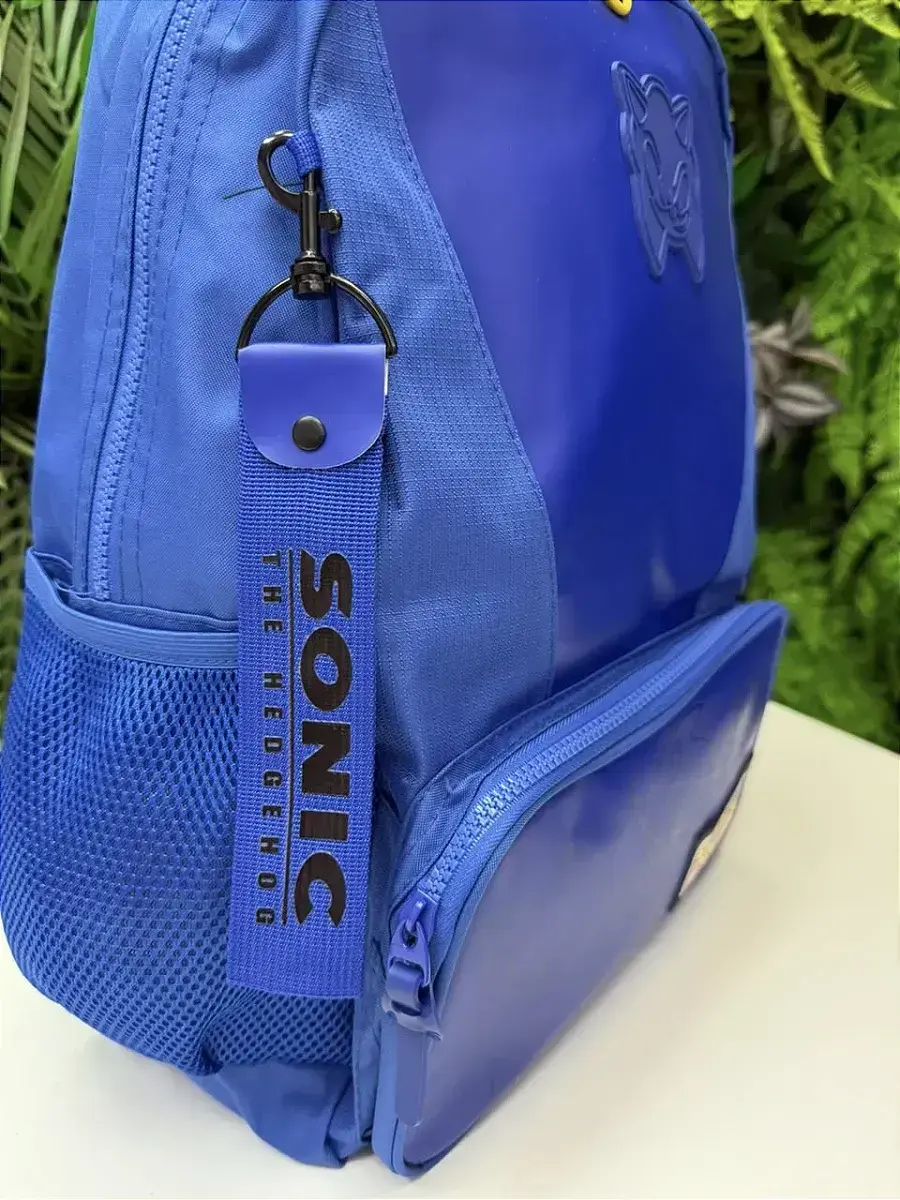 Mochila de costa sonic azul, foto 4