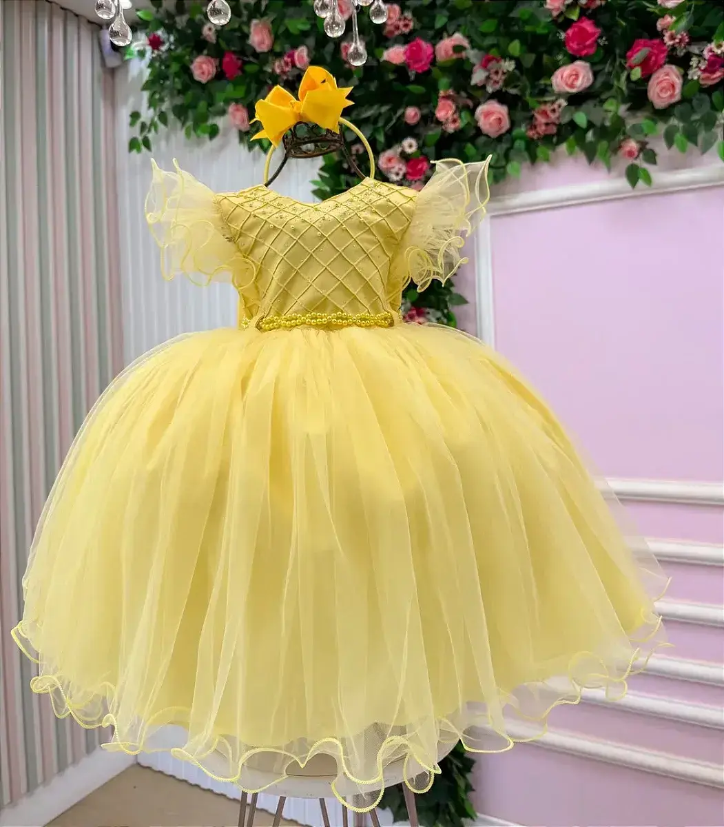 Vestido denise amarelo, foto 3