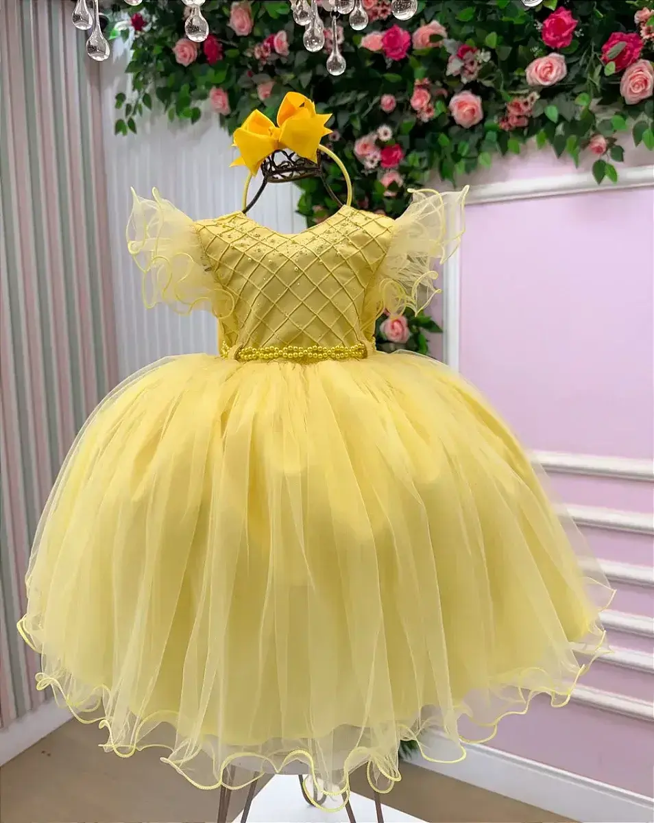 Vestido denise amarelo, foto 4