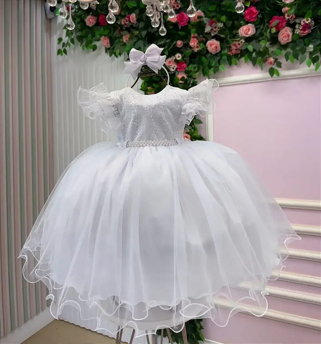 Vestido lara branco, foto 3