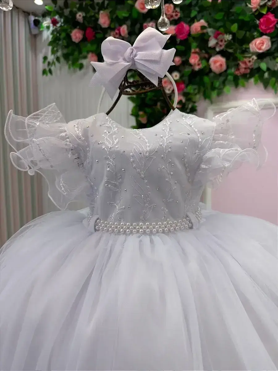 Vestido lara branco, foto 5