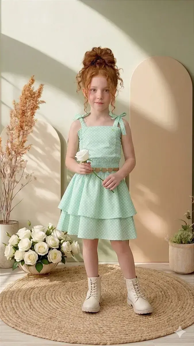 Vestido hermione verde