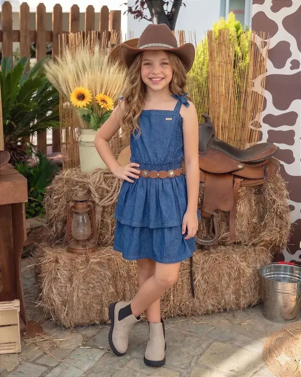 Vestido hermione jeans, foto 3