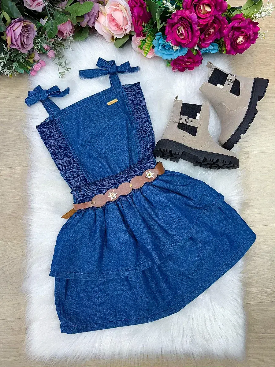 Vestido hermione jeans, foto 4