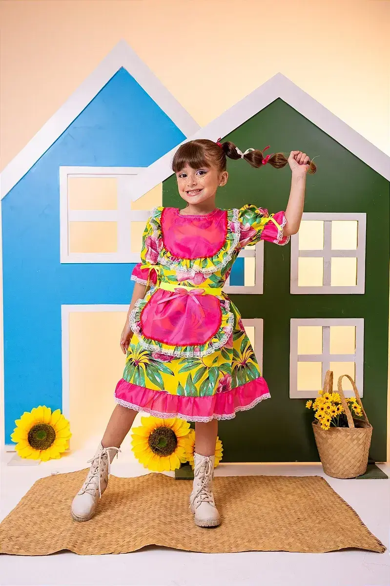 Vestido junino bell rosilda