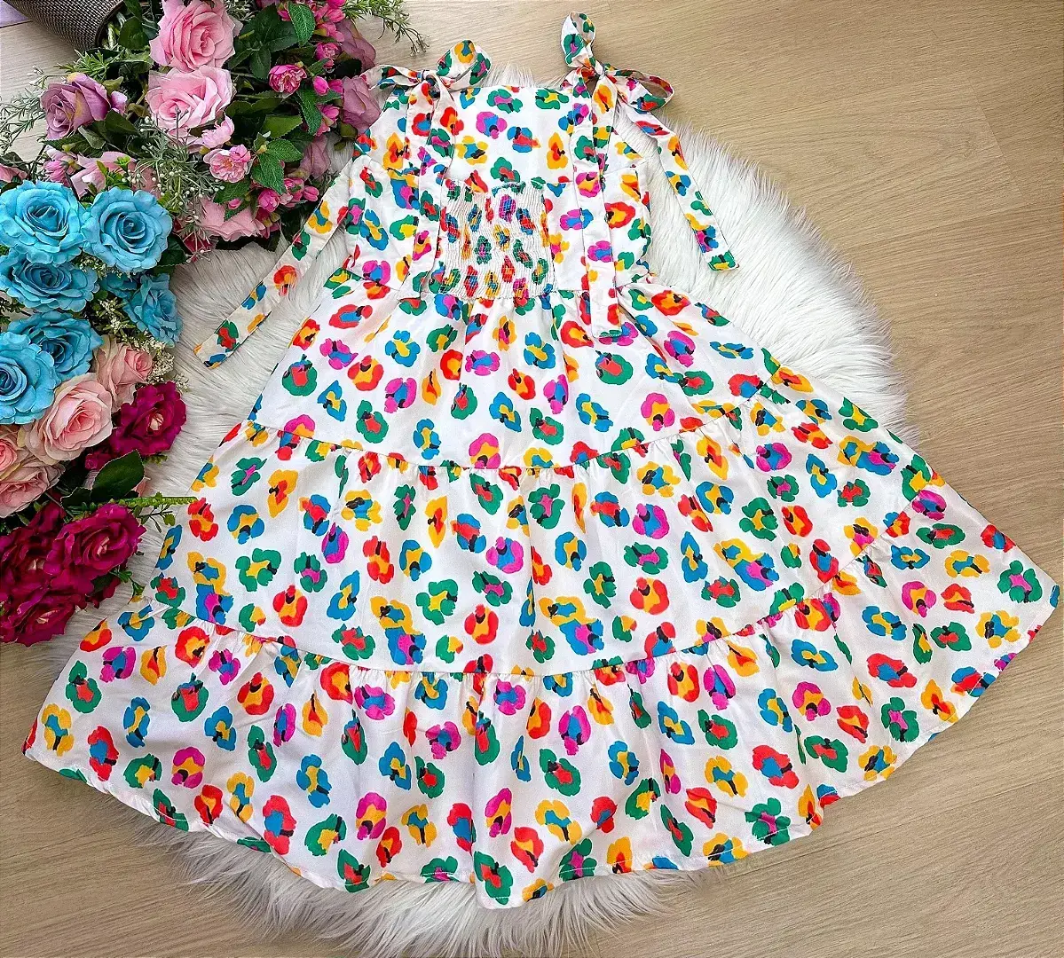 Vestido mãe e filha nina off, foto 3