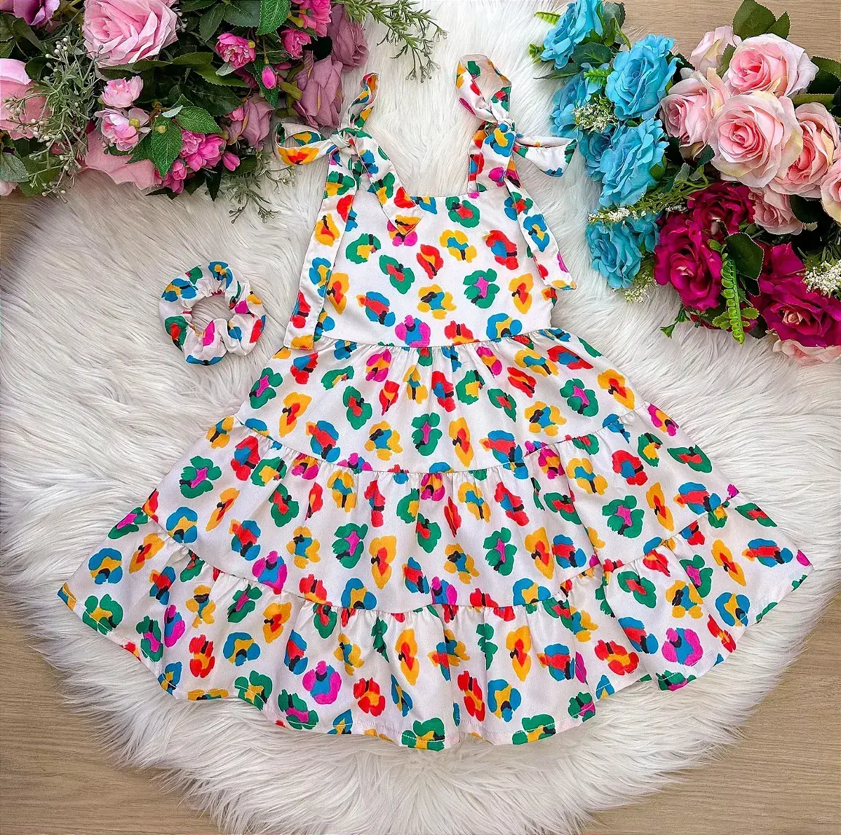 Vestido mãe e filha nina off, foto 4