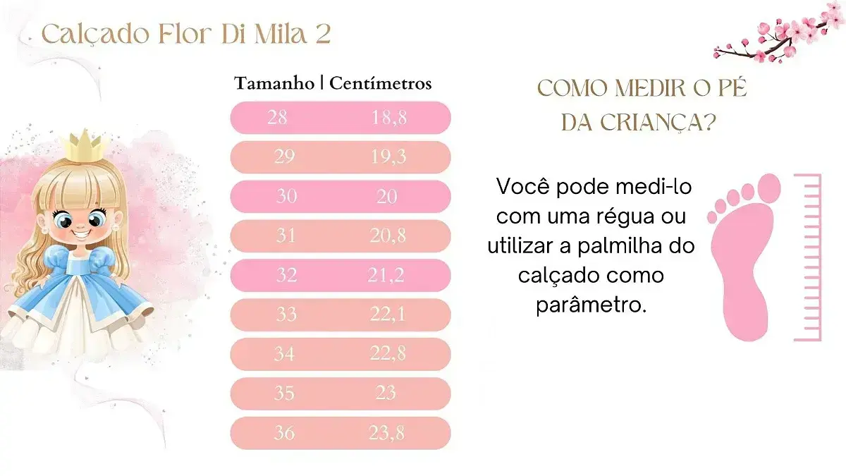 Guia de tamanhos
