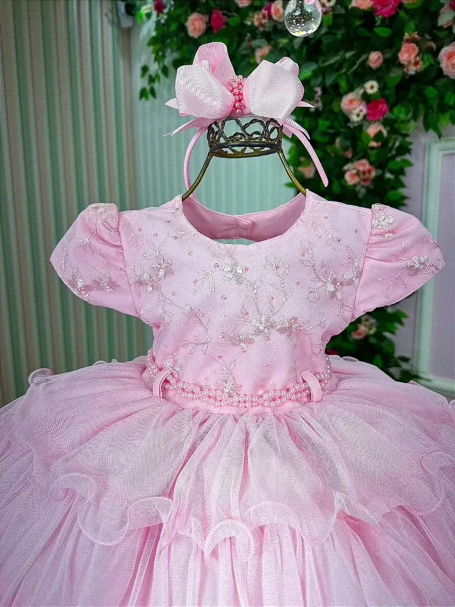 Vestido saias rosa, foto 2