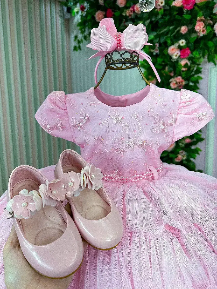 Vestido saias rosa, foto 3