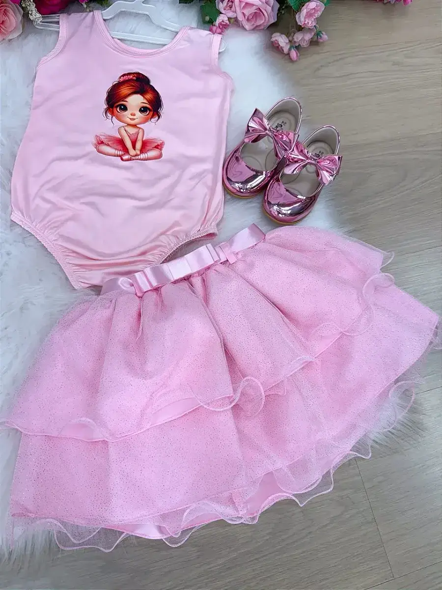 Conjunto bailarina rosa, foto 5