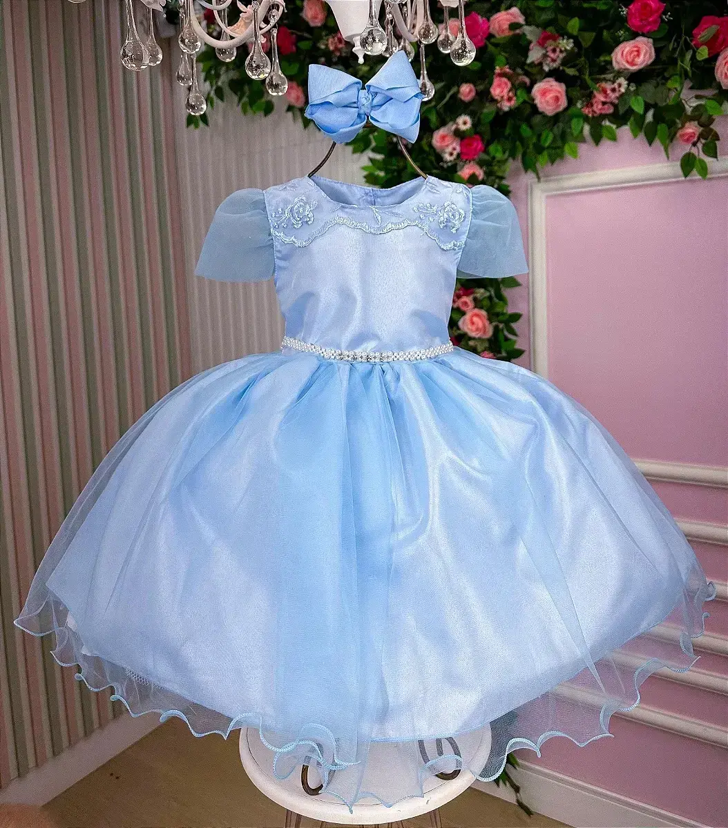 Vestido azul carina