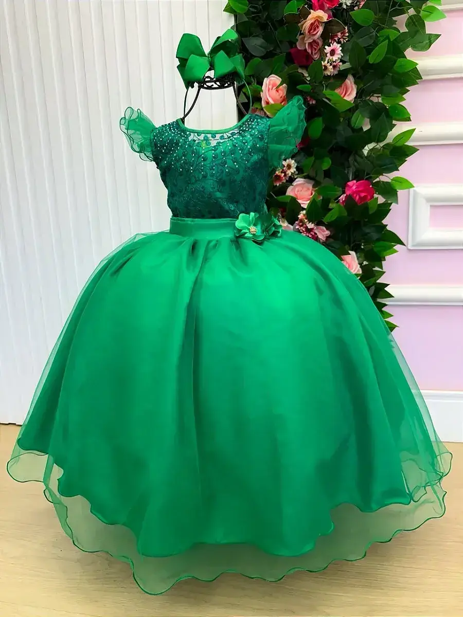 Vestido longo suzy verde bandeira, foto 6