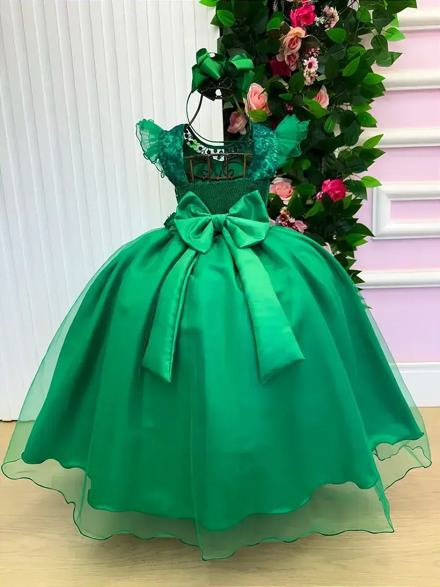 Vestido longo suzy verde bandeira, foto 7