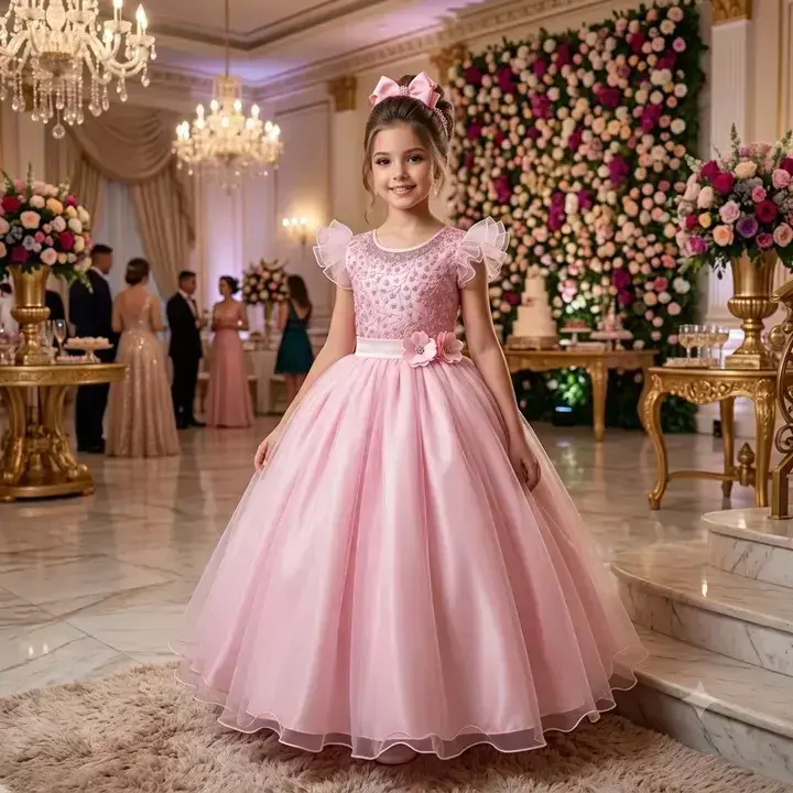 Vestido longo suzy rosa