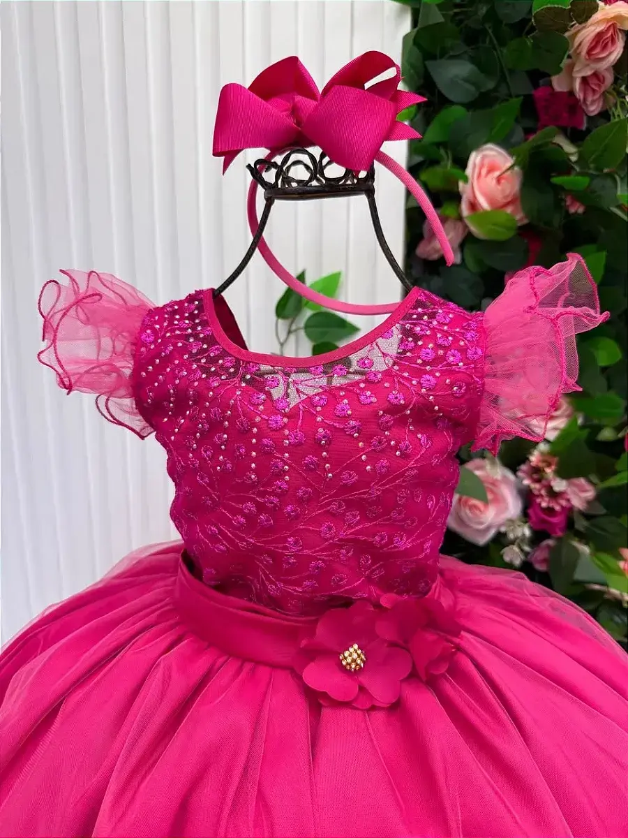 Vestido longo suzy pink, foto 3
