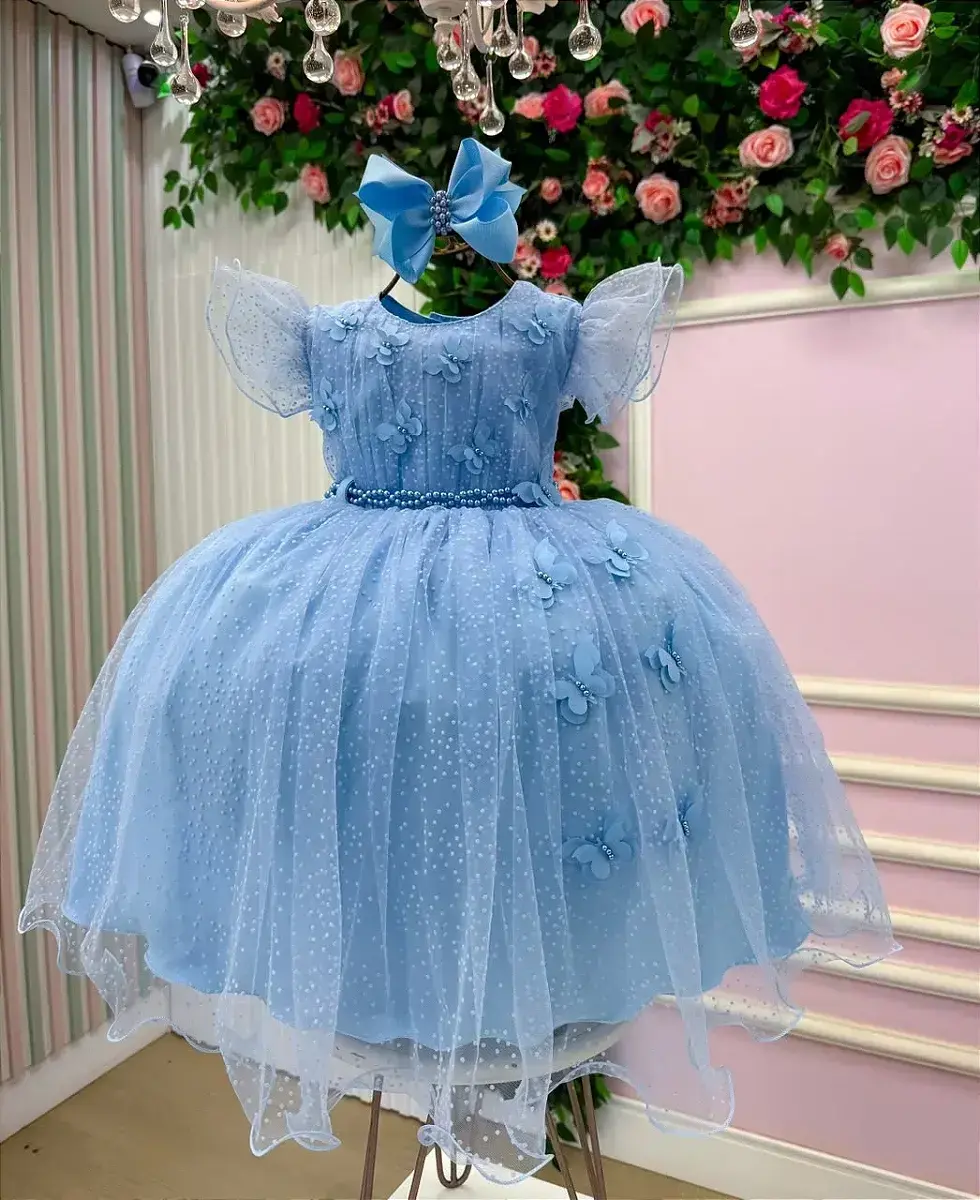 Vestido maju azul, foto 3