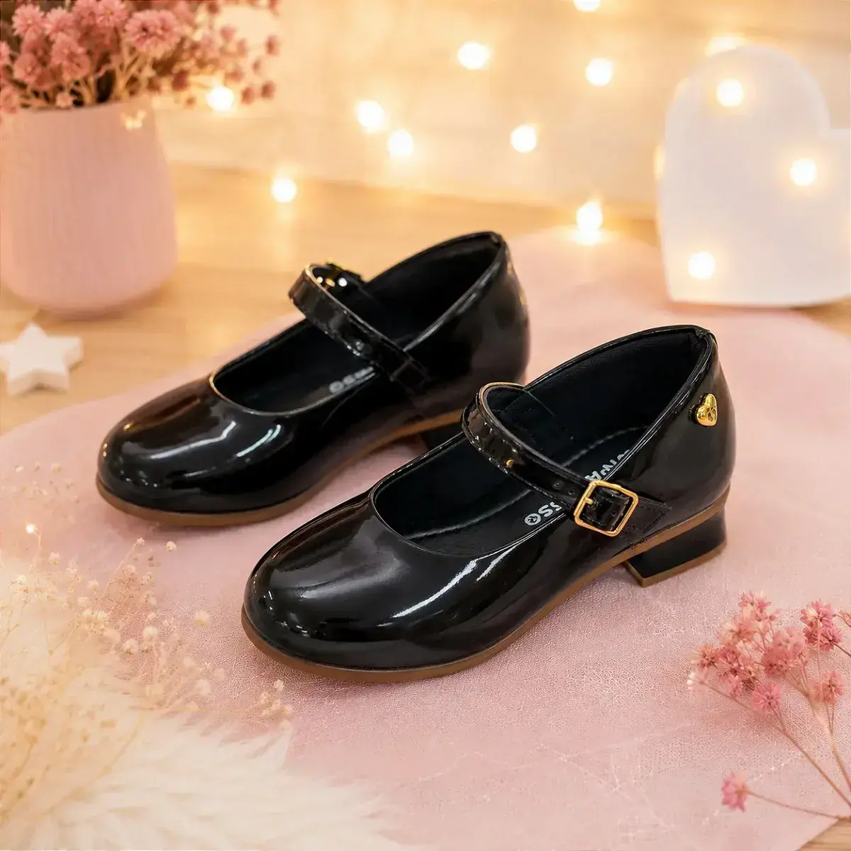 Sapatilha cristal preto