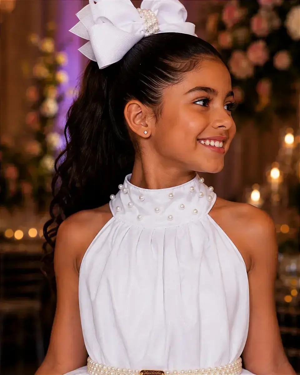 Vestido longo âmbar branco, foto 2