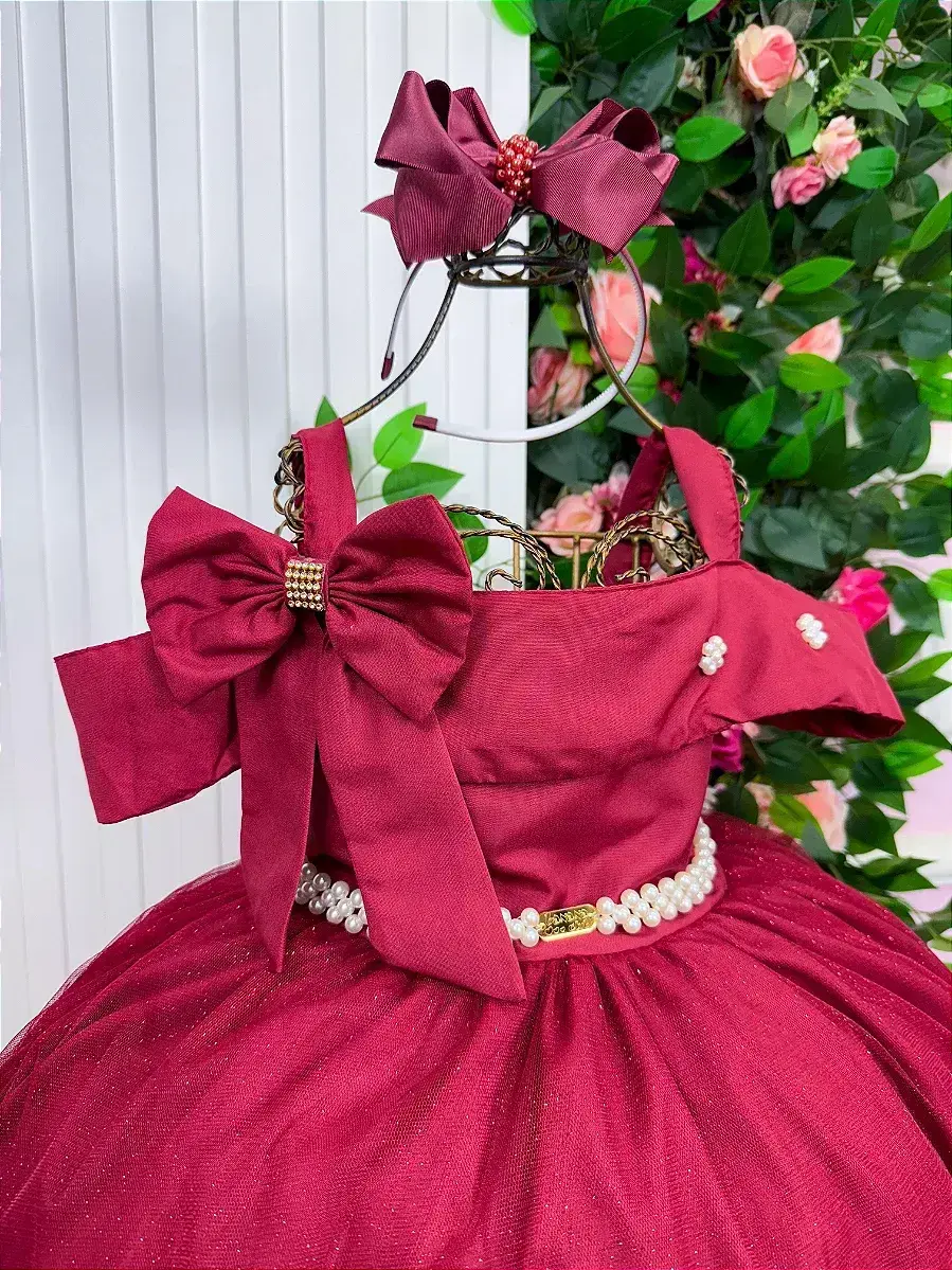 Vestido longo festa marsala, foto 3
