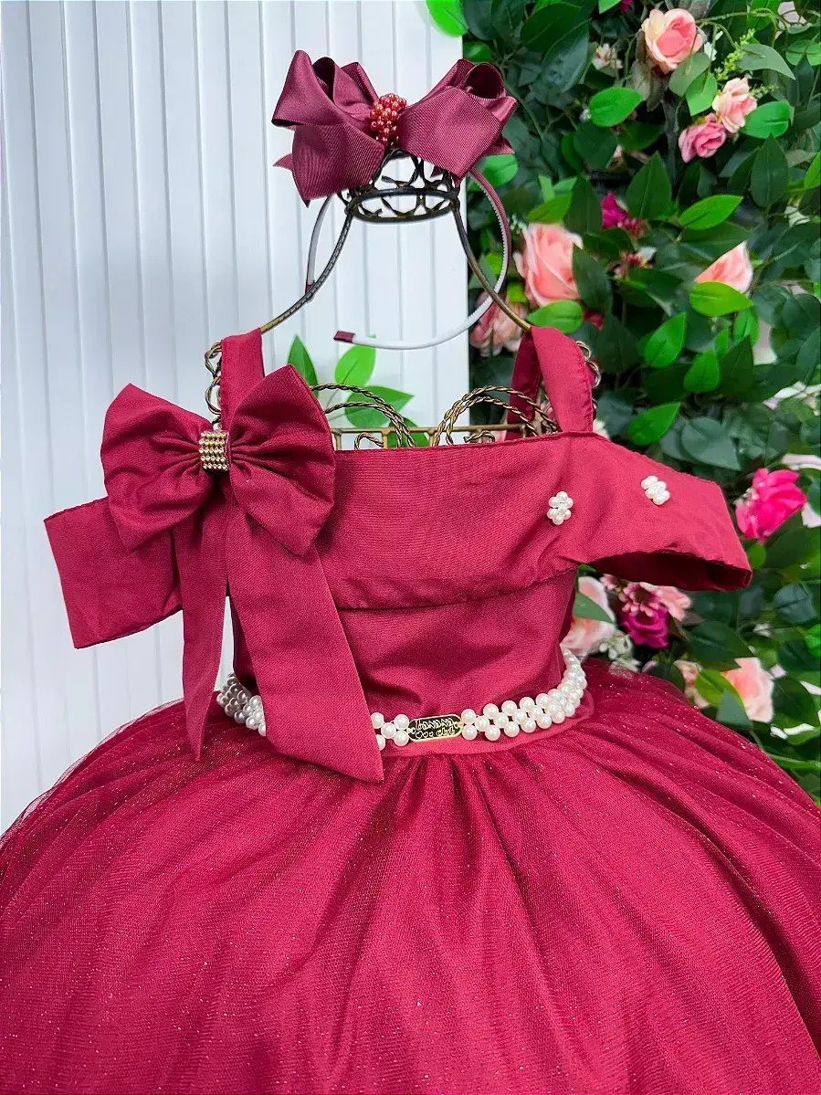 Vestido longo festa marsala, foto 4