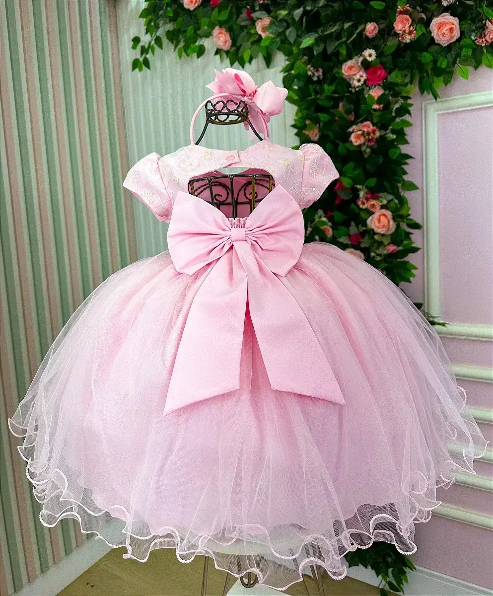 Vestido dafne rosa, foto 4