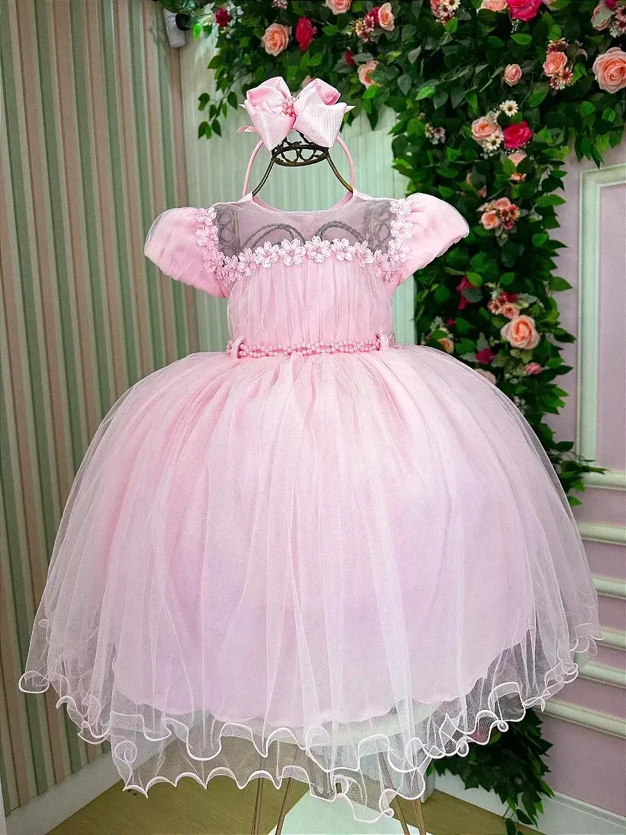 Vestido luna rosa