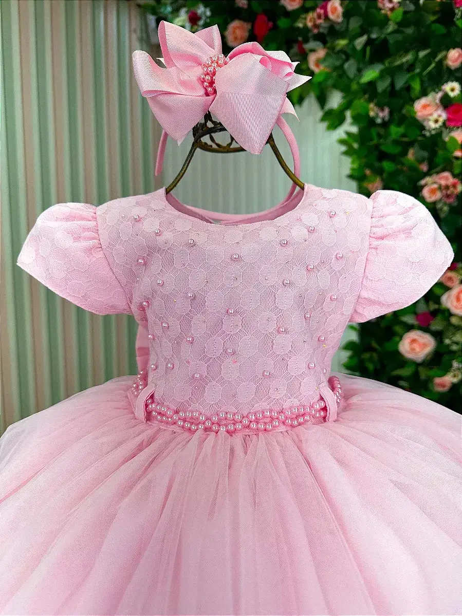 Vestido aline rosa, foto 2