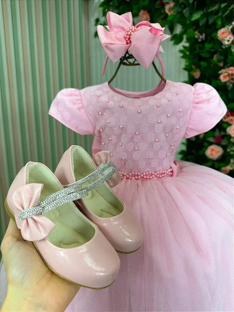 Vestido aline rosa, foto 3