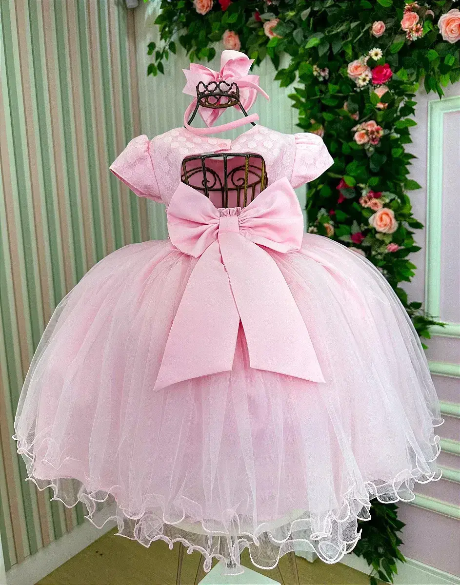 Vestido aline rosa, foto 4