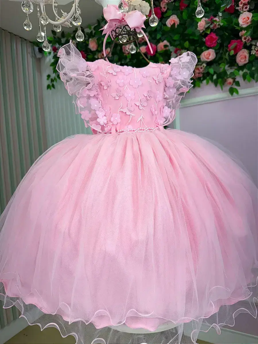 Vestido angelie rosa, foto 6