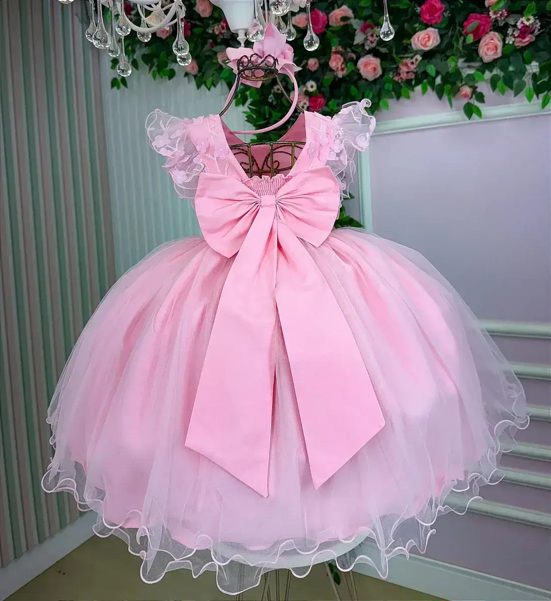 Vestido angelie rosa, foto 7