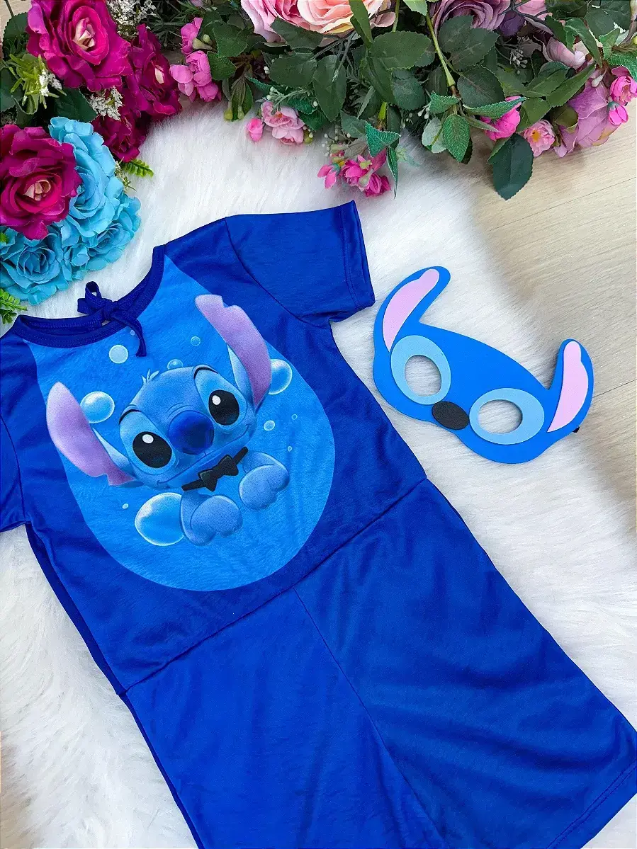 Fantasia Stitch azul, foto 6