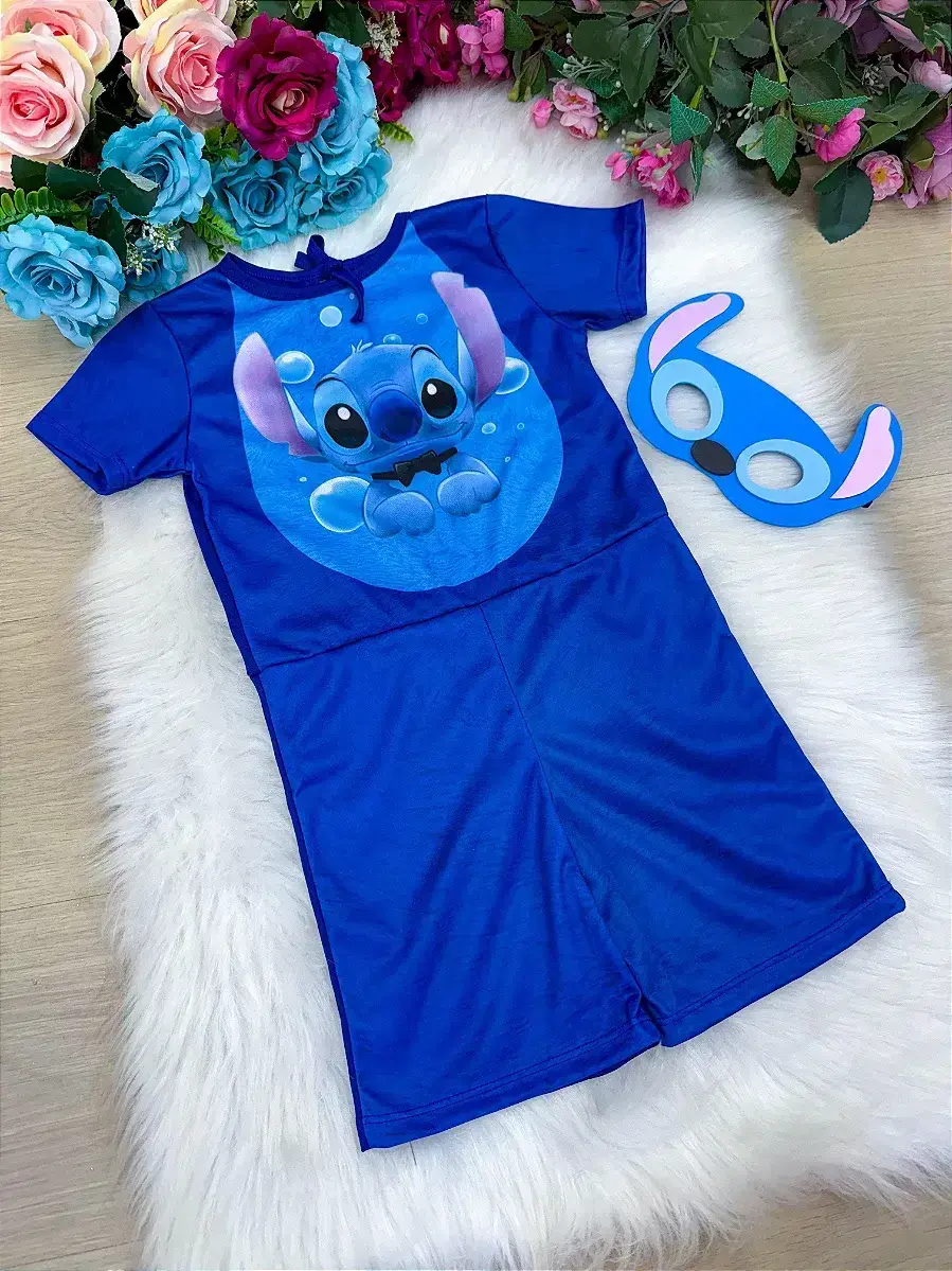 Fantasia Stitch azul, foto 7