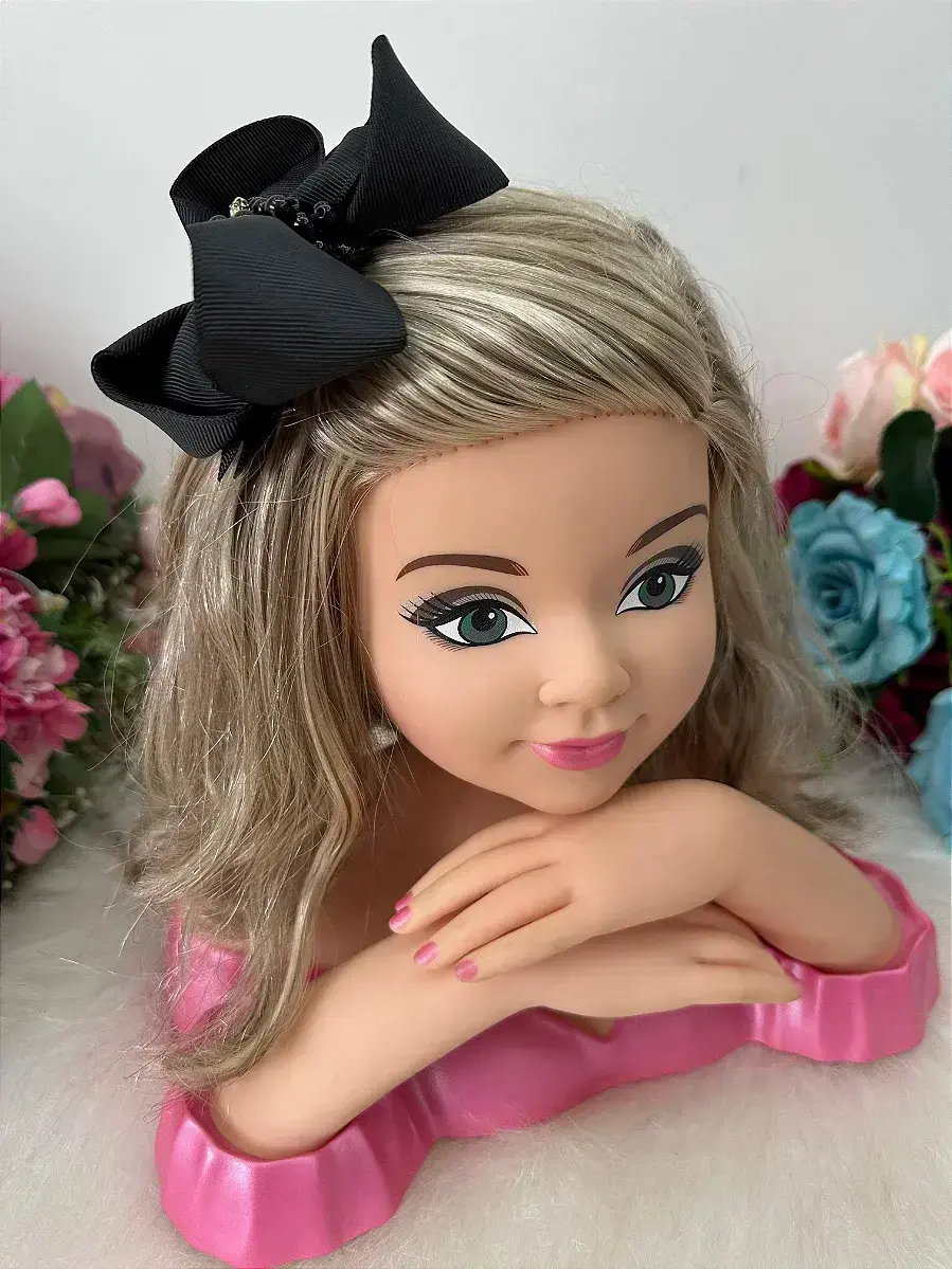 Laço strass maria alice preto, foto 2
