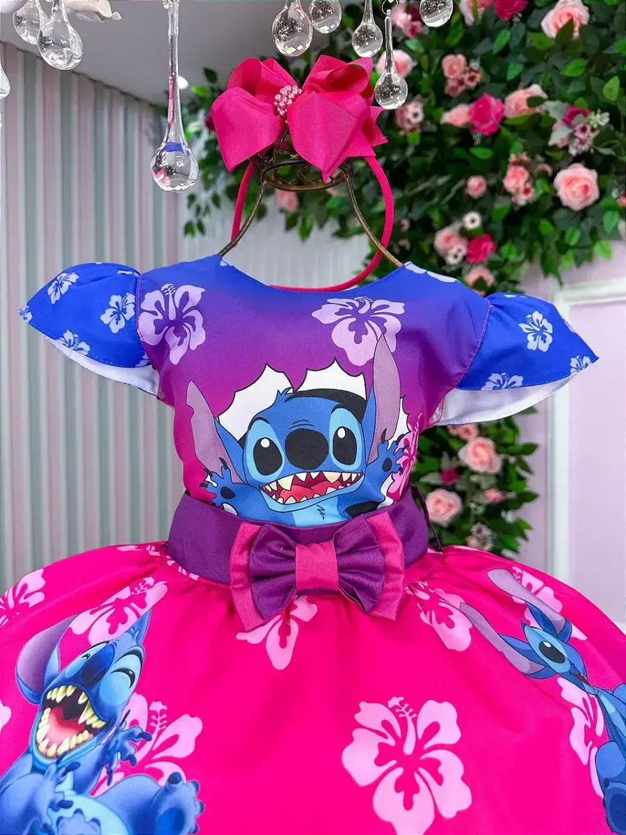 Vestido festa Lilo e Stitch, foto 3