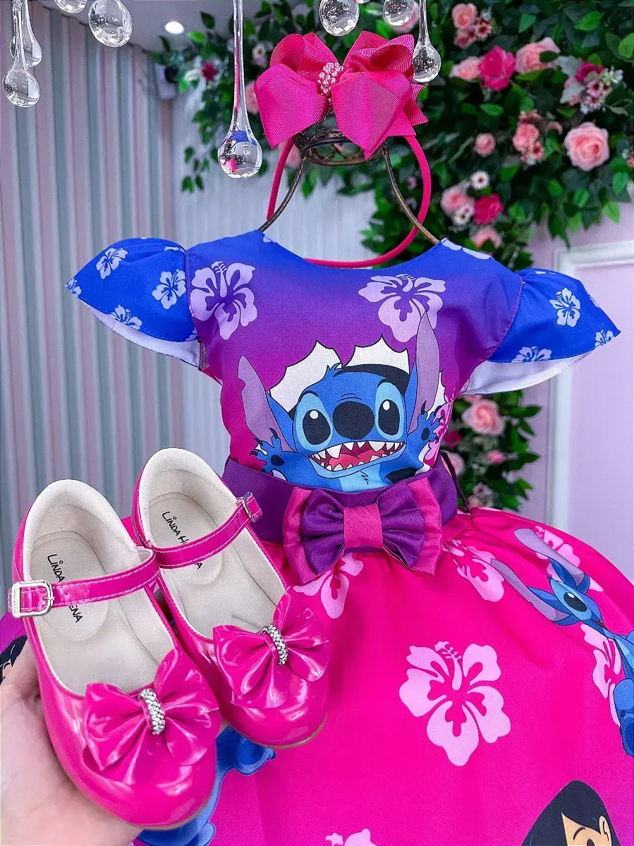 Vestido festa Lilo e Stitch, foto 4