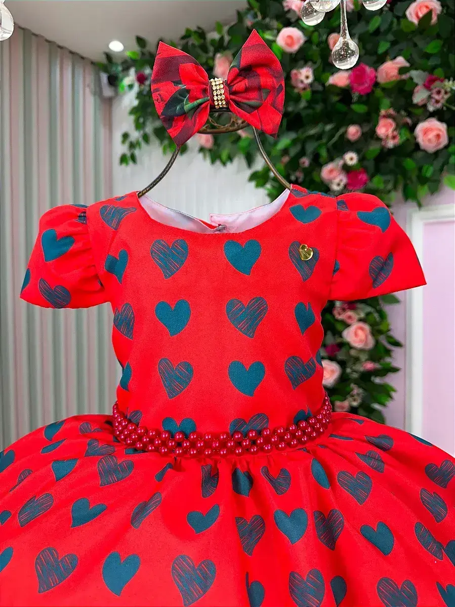 Vestido Natal vermelho, foto 3