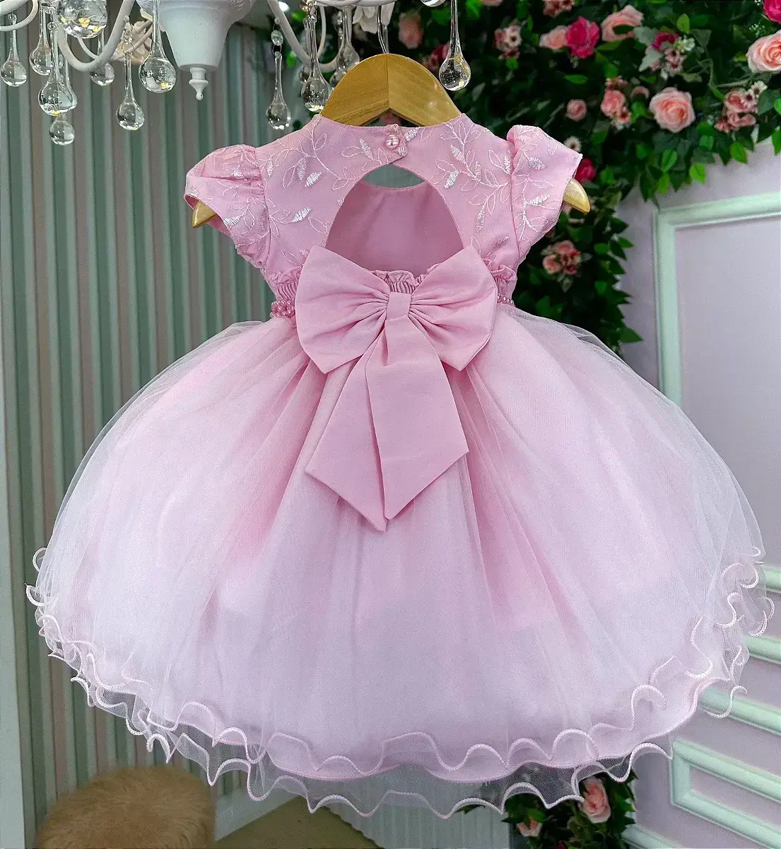 Vestido carolina rosa, foto 3
