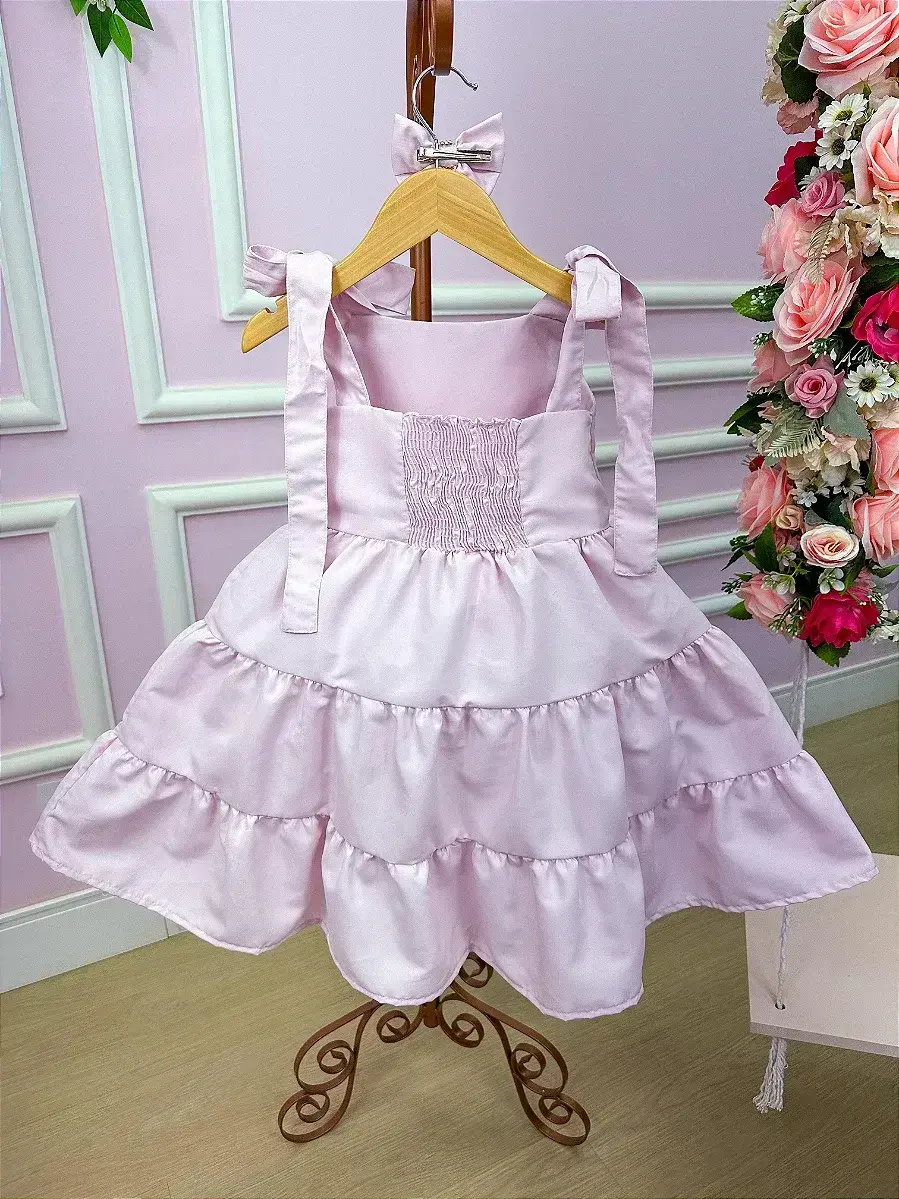 Vestido giovana rosa, foto 3