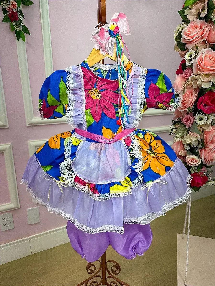 Vestido junino andressa