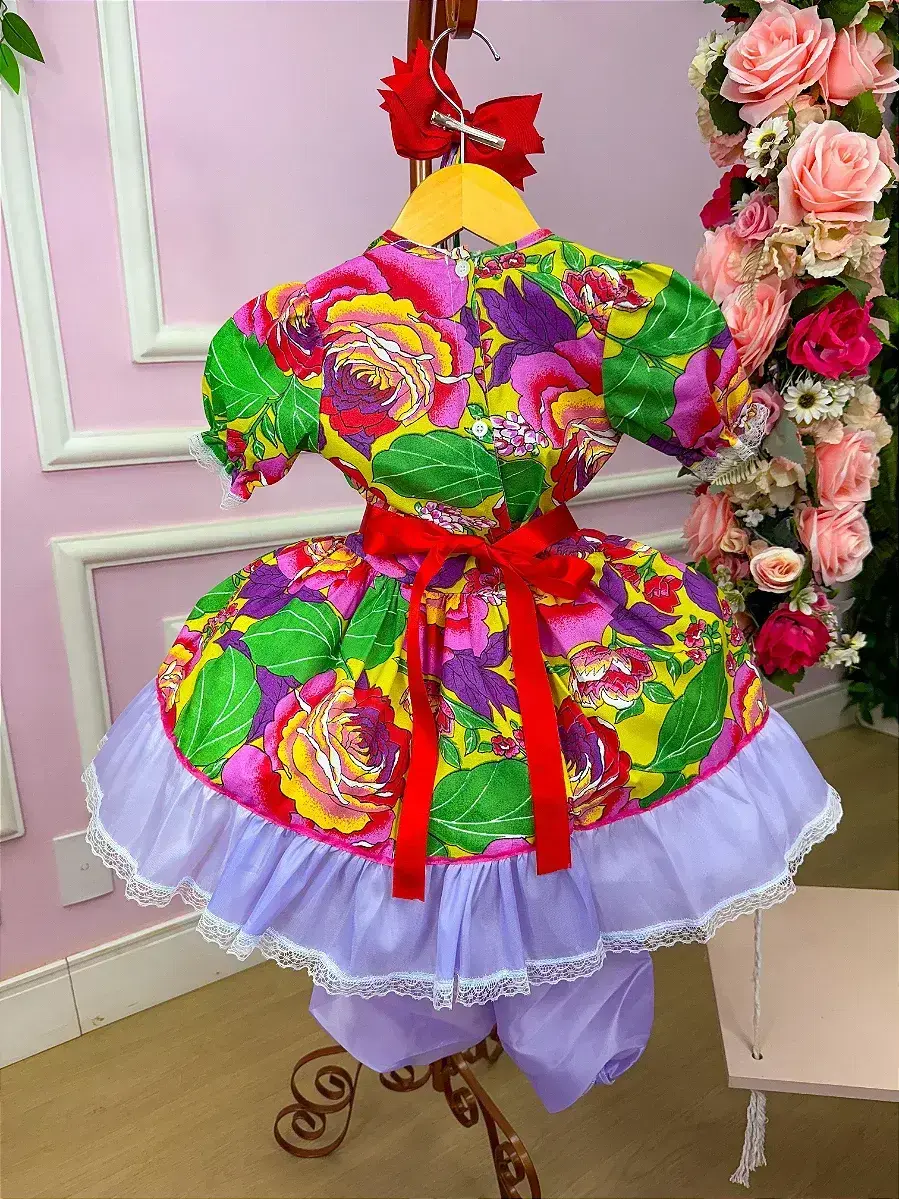 Vestido junino tropical carina, foto 4