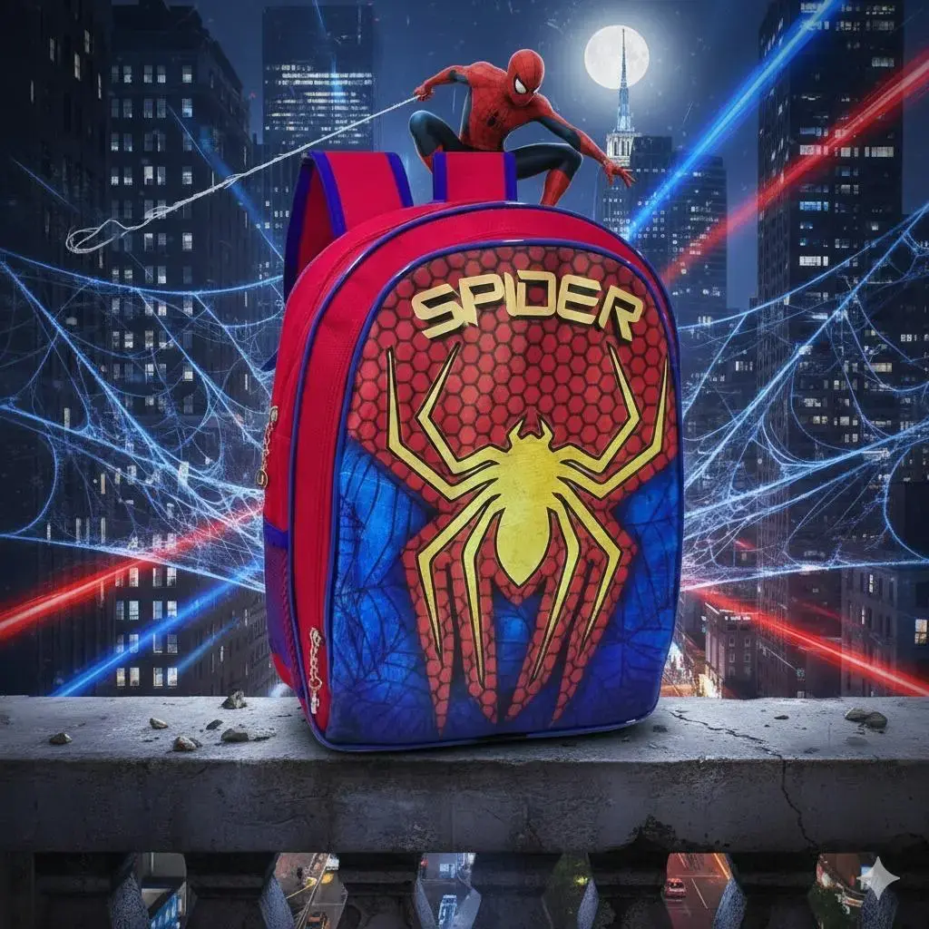 Mochila de costas homem aranha